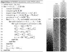 Convergence of nonsmooth DEM