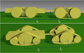 Computational exploration of a long-tracked bogie for soft and rough terrain