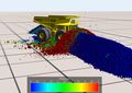 Granular design, control and optimization of mining haul truck safety berms